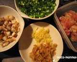 野菜もたっぷり♪ザーサイと鶏の炒飯作り方2写真