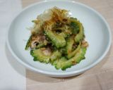 苦くない！ゴーヤとめんつゆの梅炒め作り方6写真