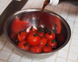 バルサミコが香るプチトマトのマリネ♪作り方3写真