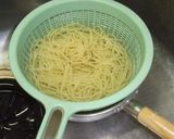 卵ソース醤油パスタ 【冷やし】作り方7写真