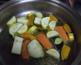 夏野菜の天つゆ浸し作り方1写真