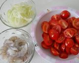 うまっ！シーフードのトマトクリームパスタ作り方3写真