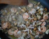 うまっ！シーフードのトマトクリームパスタ作り方5写真