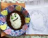 自己キャラで自己満足デコカレー♪作り方3写真