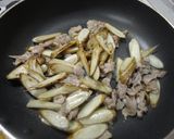 新しょうがとごぼうの炒め物☆作り方4写真