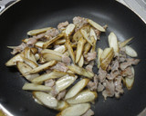 新しょうがとごぼうの炒め物☆作り方4写真