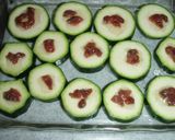♪おつまみに・・・ズッキーニのチーズ焼き作り方1写真