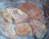 鶏胸肉の甘酢醤油かけ作り方1写真