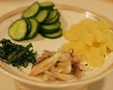 ♡豚小間＆たくあん薬味たっぷりそうめん♡作り方1写真