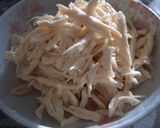 ☆ささみとザーサイの和え物☆作り方1写真