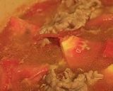 モロヘイヤとトマトのスープ作り方6写真