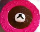 簡単デコカレー☆くまちゃん作り方2写真