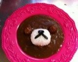 簡単デコカレー☆くまちゃん作り方3写真