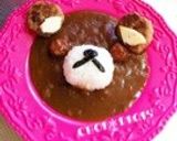 簡単デコカレー☆くまちゃん作り方5写真