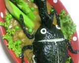 カブトムシとクワガタのデコカレー作り方4写真