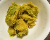 かぼちゃとアボカドのカレー風味サラダ作り方4写真