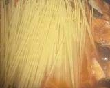 ナスとトマトの煮込みパスタ☆作り方3写真
