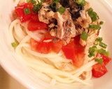 さば缶de冷やしうどん作り方2写真