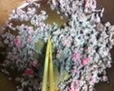 茄子とアスパラの中華風牛肉そぼろあんかけ作り方1写真