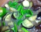 茄子とアスパラの中華風牛肉そぼろあんかけ作り方3写真
