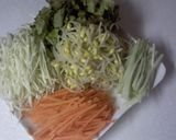 甘辛冷麺（ヂョルミョン）☆韓国料理☆作り方3写真