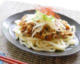 大豆ミートで作る簡単ジャージャー麵♪作り方6写真