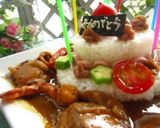 デコカレーお誕生日バージョン作り方7写真
