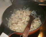 茄子と厚切りベーコンのトマクリパスタ☆作り方5写真