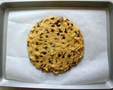 アメリカン♪チョコチップクッキーケーキ作り方4写真