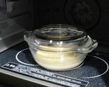 とっても簡単、3分でレンジ胡麻豆腐。作り方4写真