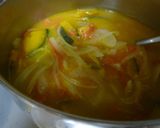 スープ*かぼちゃ&とまと作り方8写真