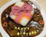 デコカレー☆ハッピーバースデー作り方10写真