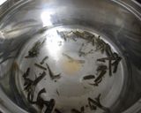 あっさり梅わかめ雑炊作り方2写真
