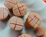 お花いっぱいフラワーリースカレー作り方1写真