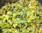 チャパティ＆レンズ豆炒め作り方3写真
