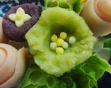 お花いっぱいフラワーリースカレー作り方10写真