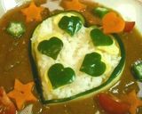 きゅんきゅん！ハートのデコカレー♪作り方7写真