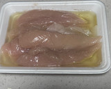 アヒージョ風ササミとプチトマトのサラダ🥗作り方1写真