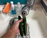 破壊きゅうりのサッパリポン酢浅漬け作り方1写真