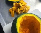 かぼちゃ胡麻豆腐作り方1写真