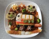 ＋＋バスの旅へＧＯ！！デコカレー＋＋作り方5写真