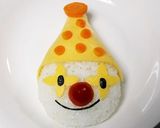 サーカスの人気者☆ピエロのデコカレー作り方4写真