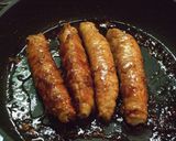 ✿豚肉のテリテリ野菜巻き✿作り方4写真
