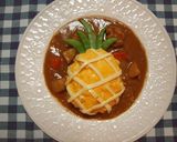 ふわとろ卵とチーズのパイナップルカレー☆作り方5写真