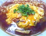 即席ラーメンが本格的な味！エビ玉の天津麺作り方6写真
