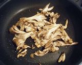 マイタケの卵カレー丼作り方1写真