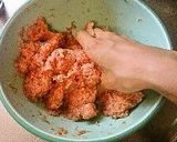 我が家の煮込みハンバーグ作り方2写真