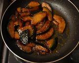 余り物かぼちゃの照り焼き作り方5写真