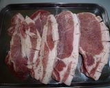 豚肉のレバーペーストチーズ焼き作り方1写真