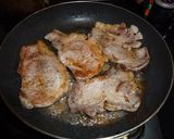 豚肉のレバーペーストチーズ焼き作り方2写真
